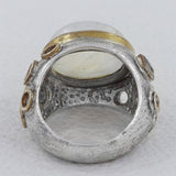 925 Sterling Silver Labradorite Ring