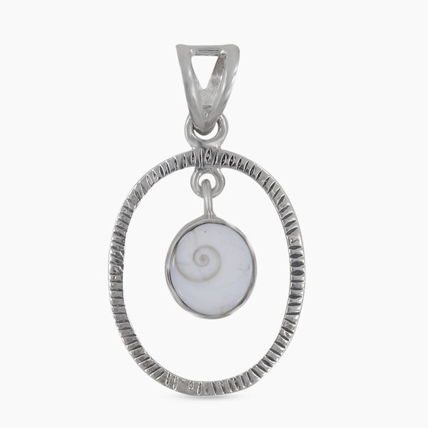 925 Silver Natural Shiva Eye Pendants