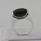 Crystal Quartz Sterling Silver Ring