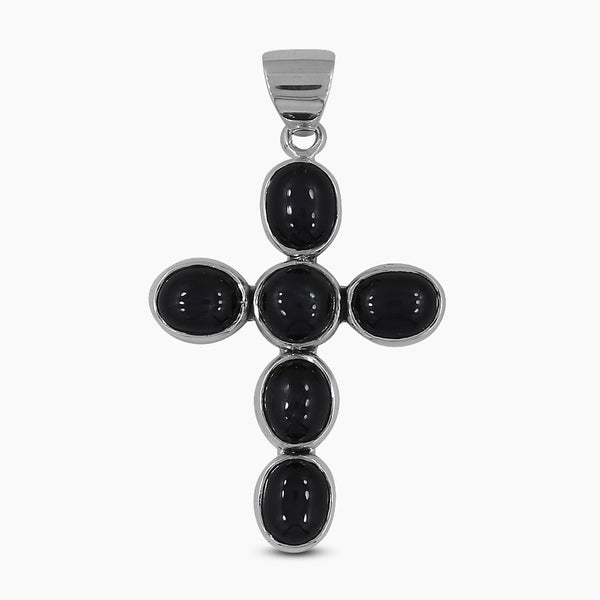 925 Sterling Silver Black Star Pendants