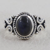 Spectrolite  Silver Rings