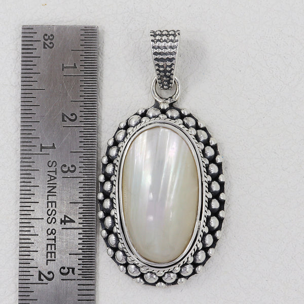 Osmina Mabe Pearl Silver Pendants