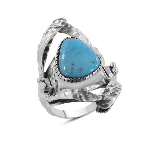 925 Sterling Silver Arizona Turquoise Rings