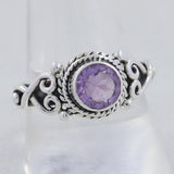 925 Sterling Silver Garnet Rings