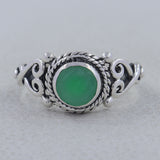 925 Sterling Silver Garnet Rings