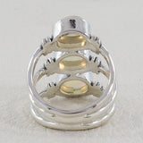 925 Sterling Silver Ethiopian Opal Rings