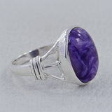 925 Sterling Silver Labradorite Rings