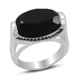 Crystal Quartz Sterling Silver Ring