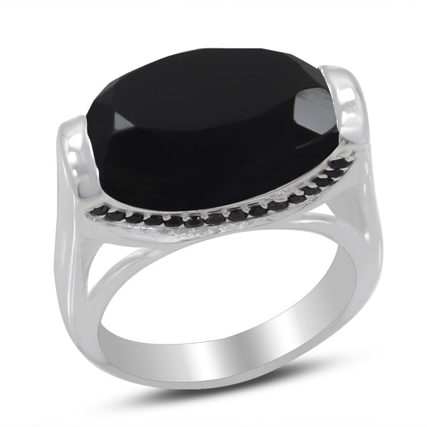 Crystal Quartz Sterling Silver Ring