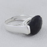 Crystal Quartz Sterling Silver Ring