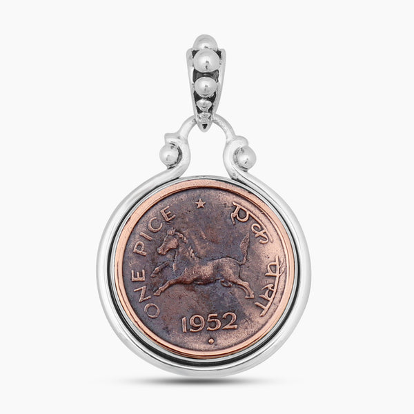 925 Sterling Silver Coin Pendants
