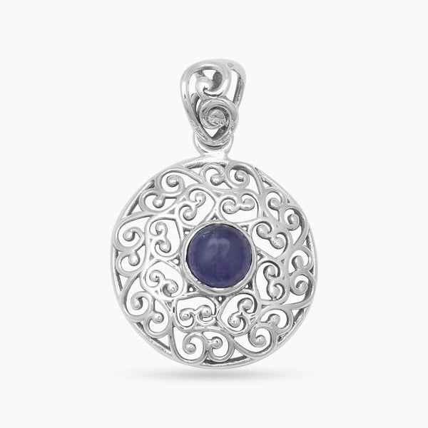 925 Sterling Silver Tourmaline Pendants