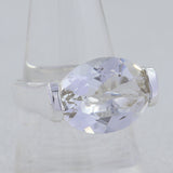 Crystal Quartz Sterling Silver Ring