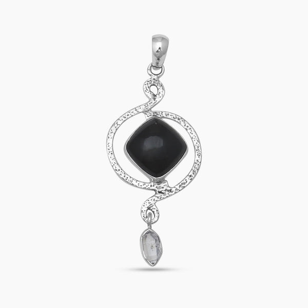 925 Silver Black Onyx Pendants