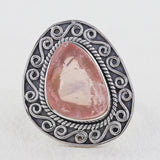 Aquamarine Silver Ring