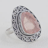 Aquamarine Silver Ring