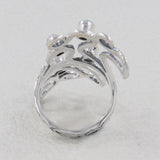 Multi Tourmaline Sterling Silver Rings