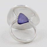 Aquamarine Silver Ring