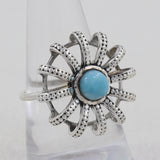 925 Sterling Silver Larimar Rings