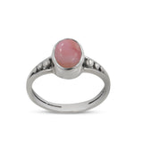 Natural Amethyst Silver Ring