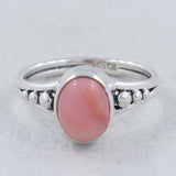 Natural Amethyst Silver Ring
