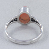 Natural Amethyst Silver Ring