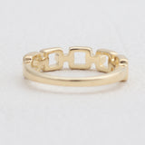 Gold Vermeil Band Rings