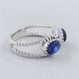 925 Sterling Silver Labradorite Ring