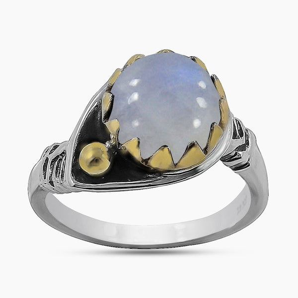 Tigers Eye Silver Ring