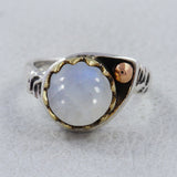 Tigers Eye Silver Ring