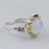 Tigers Eye Silver Ring