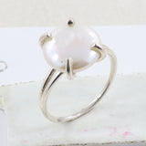 925 Sterling Silver Pearl Rings