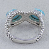 925 Sterling Silver Labradorite Ring