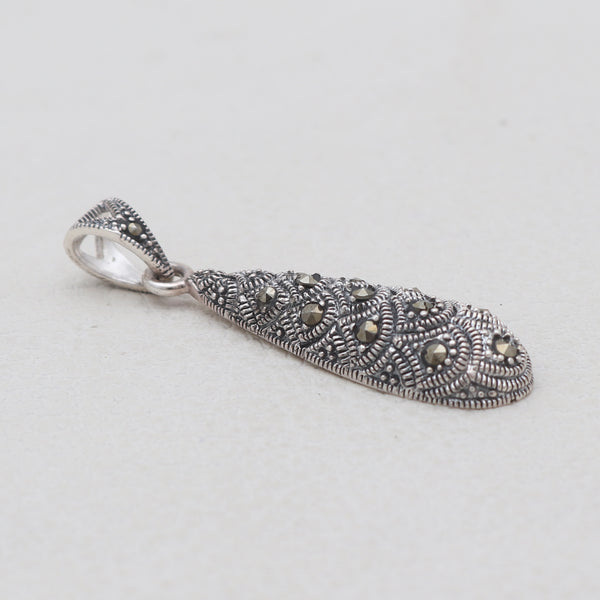 925 Sterling Silver Marcasite Pendants
