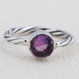 Tanzanite Gemstone Sterling Silver Ring