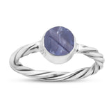 Tanzanite Gemstone Sterling Silver Ring
