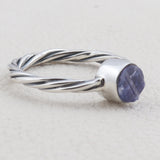 Tanzanite Gemstone Sterling Silver Ring