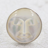 Mother Of Pearl Silver Rings