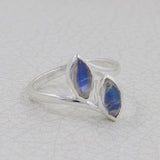 925 Sterling Silver Garnet Rings