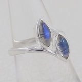 925 Sterling Silver Garnet Rings