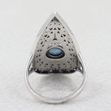 Ethiopian Opal 925 Silver Rings