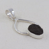 Rough Agni Manitite Silver Pendants
