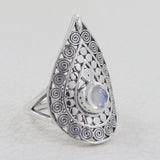 Ethiopian Opal 925 Silver Rings