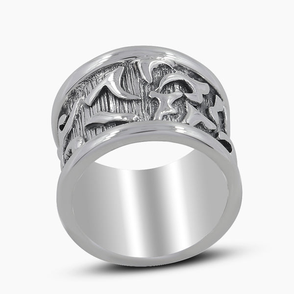 925 Sterling Silver Oxidized Thumb Rings