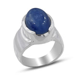 925 Silver Kyanite Unisex Ring