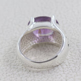 Amethyst Silver Rings