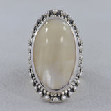 Osmina Mabe Pearl Silver Ring