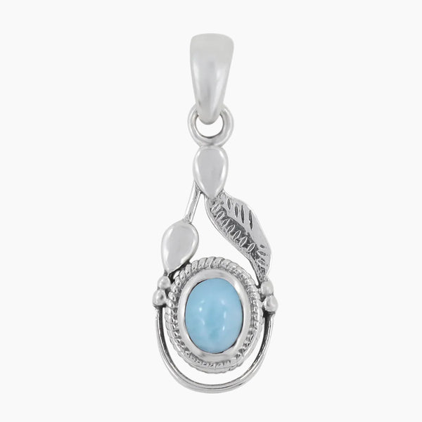 925 Sterling Silver Larimar Pendants
