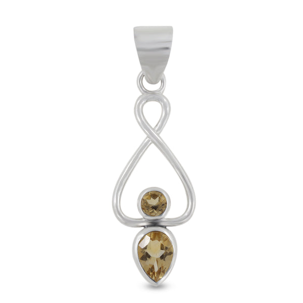 925 Sterling Silver Amethyst Pendant