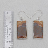 Wagul Jasper Silver Earrings